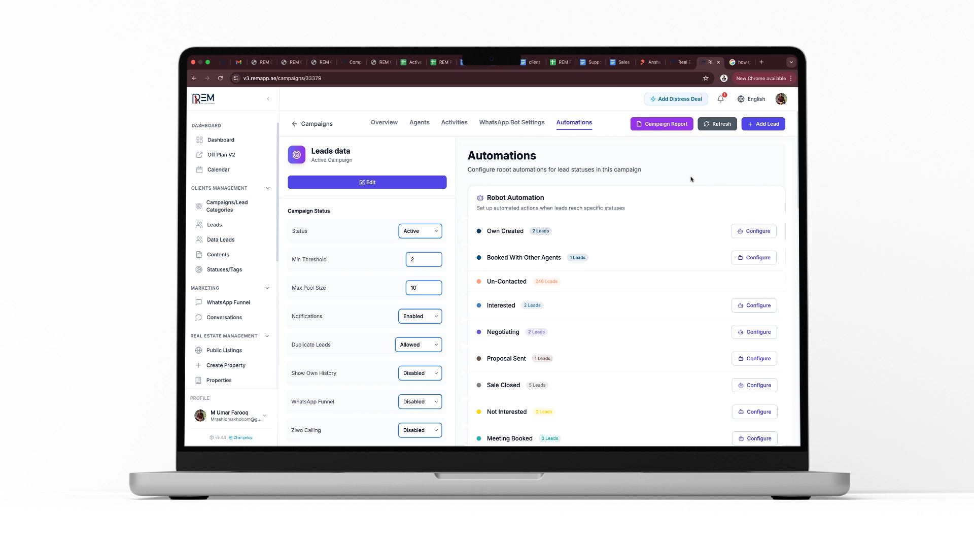 Smart Lead Automation preview